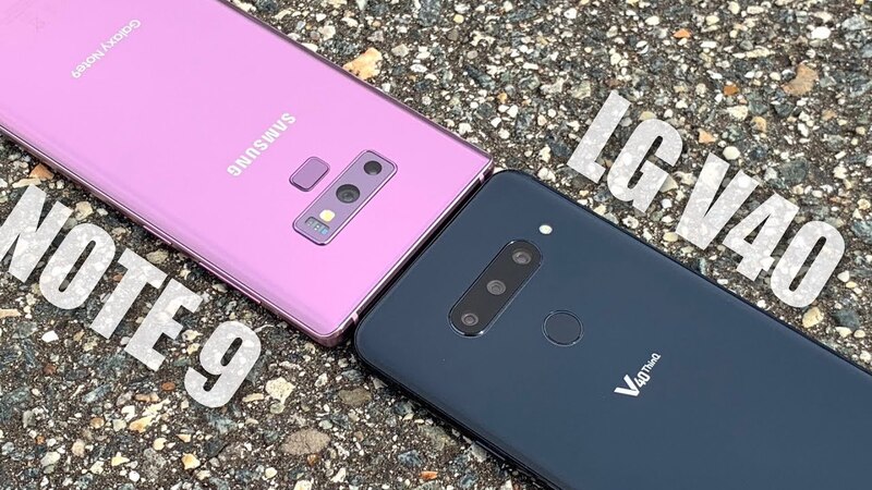 Chọn mua LG V40 ThinQ hay Samsung Galaxy Note 9?